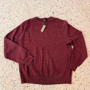 Men's J. Crew Crewneck Sweater - Burgundy